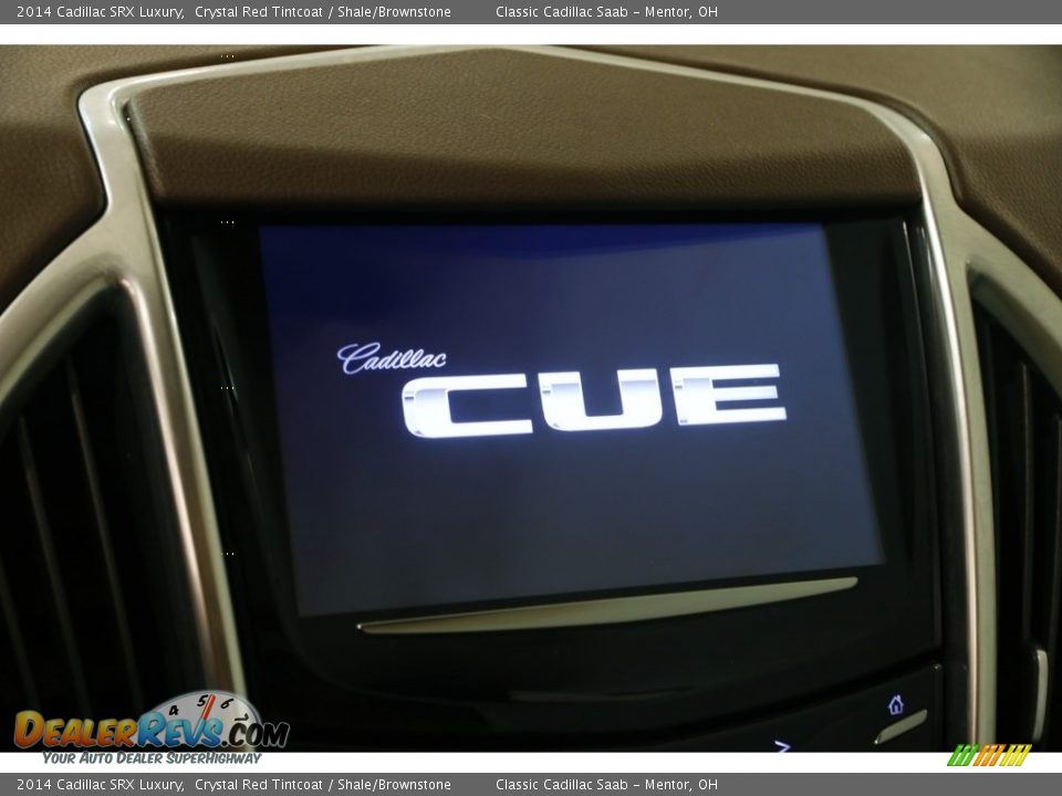 2014 Cadillac SRX Luxury Crystal Red Tintcoat / Shale/Brownstone Photo #14