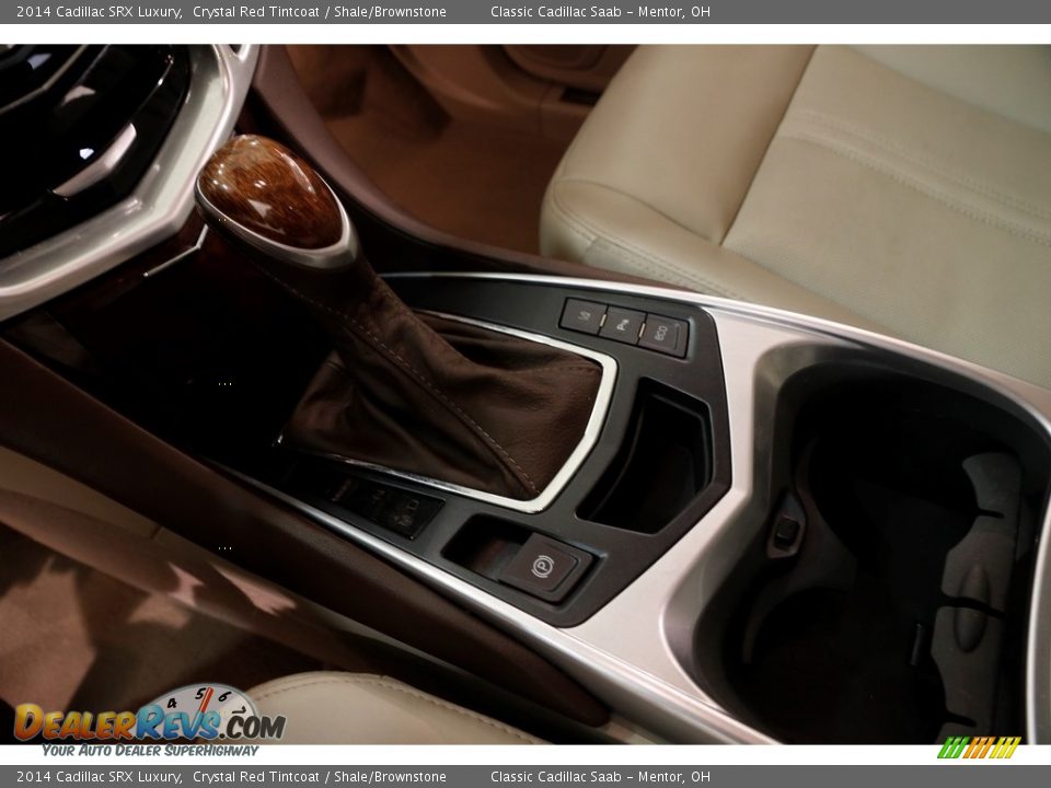 2014 Cadillac SRX Luxury Crystal Red Tintcoat / Shale/Brownstone Photo #20