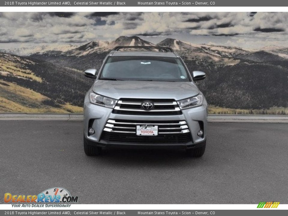 2018 Toyota Highlander Limited AWD Celestial Silver Metallic / Black Photo #2