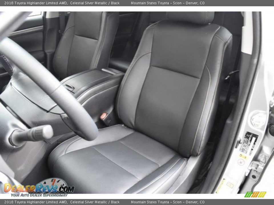 2018 Toyota Highlander Limited AWD Celestial Silver Metallic / Black Photo #7