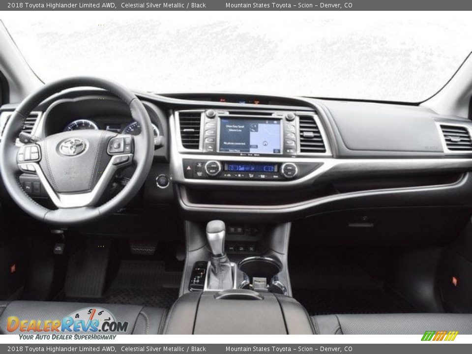 2018 Toyota Highlander Limited AWD Celestial Silver Metallic / Black Photo #8