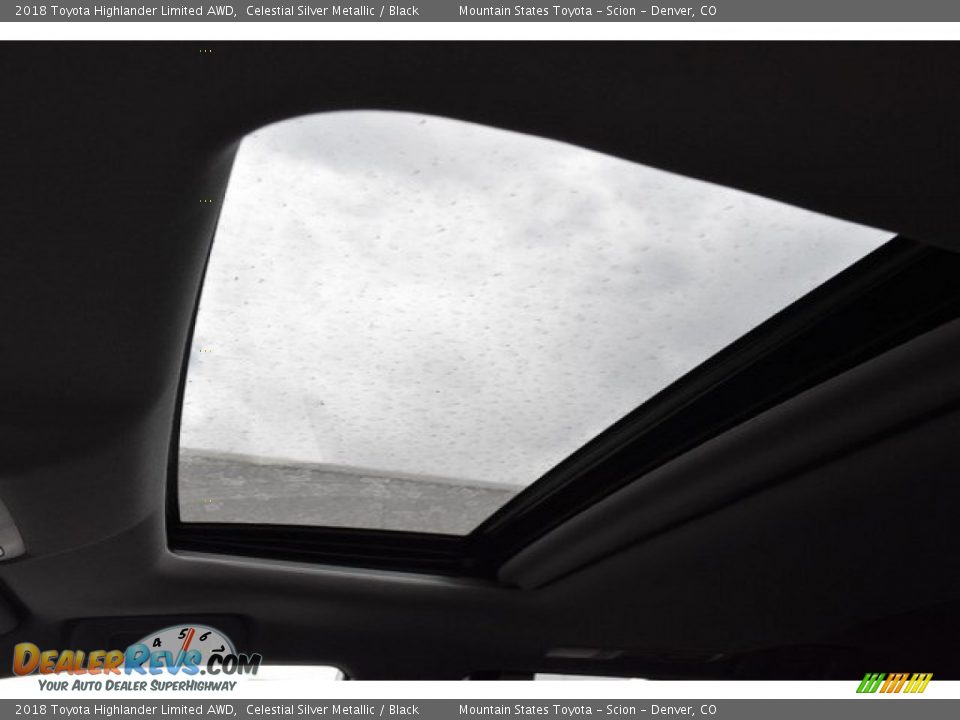 2018 Toyota Highlander Limited AWD Celestial Silver Metallic / Black Photo #9