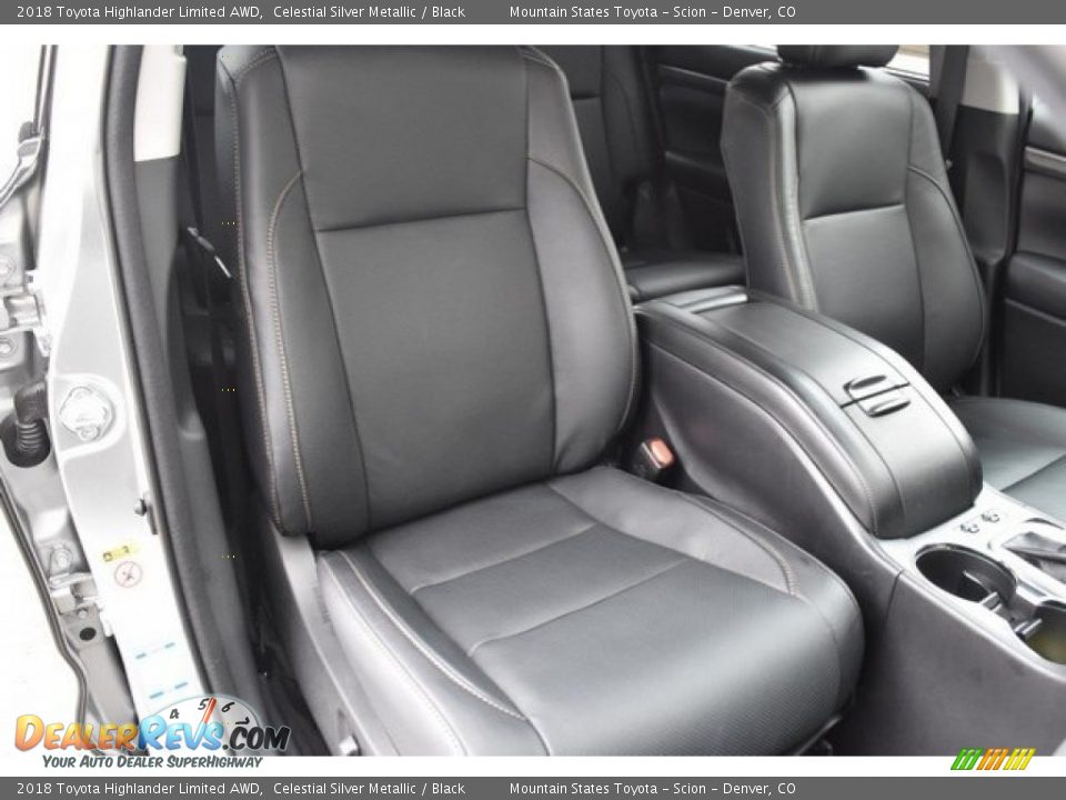 2018 Toyota Highlander Limited AWD Celestial Silver Metallic / Black Photo #13