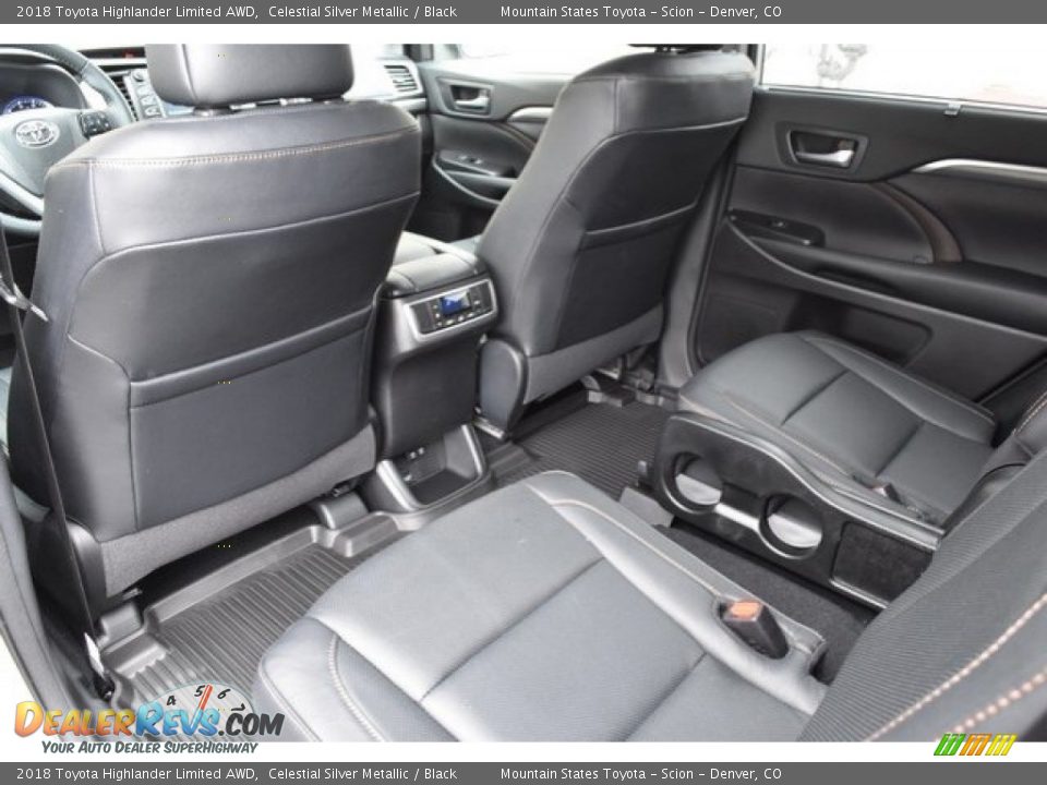 2018 Toyota Highlander Limited AWD Celestial Silver Metallic / Black Photo #14