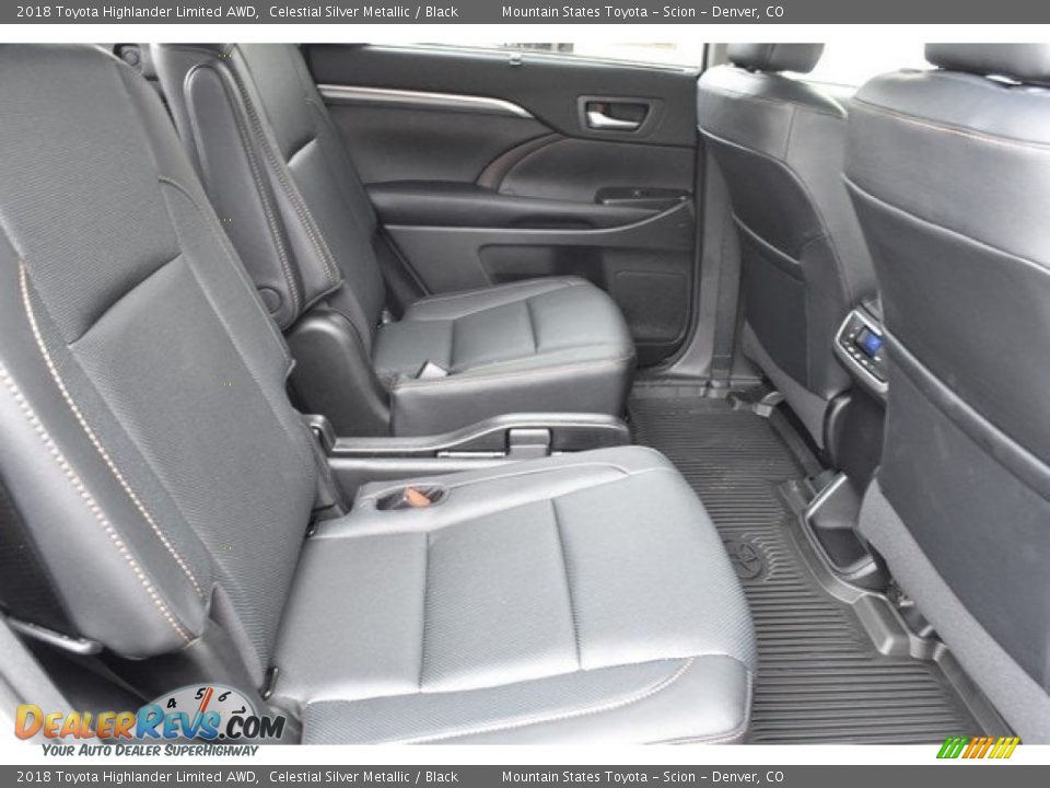 2018 Toyota Highlander Limited AWD Celestial Silver Metallic / Black Photo #19