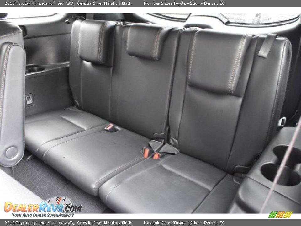 2018 Toyota Highlander Limited AWD Celestial Silver Metallic / Black Photo #22