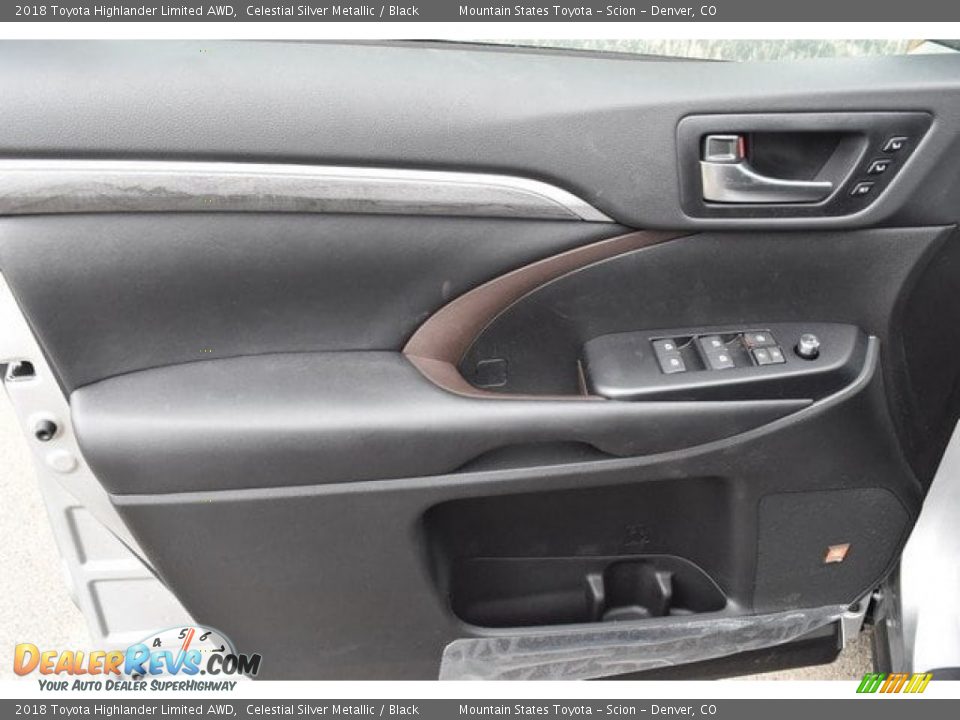 2018 Toyota Highlander Limited AWD Celestial Silver Metallic / Black Photo #23