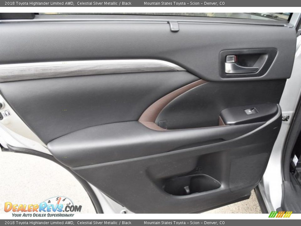 2018 Toyota Highlander Limited AWD Celestial Silver Metallic / Black Photo #24