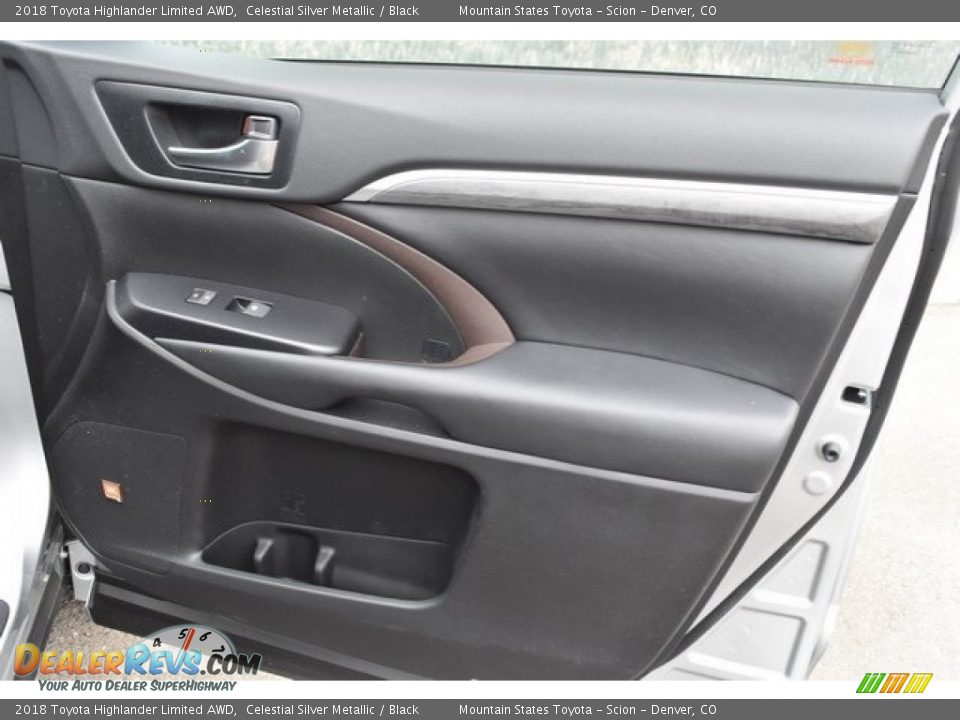 2018 Toyota Highlander Limited AWD Celestial Silver Metallic / Black Photo #25