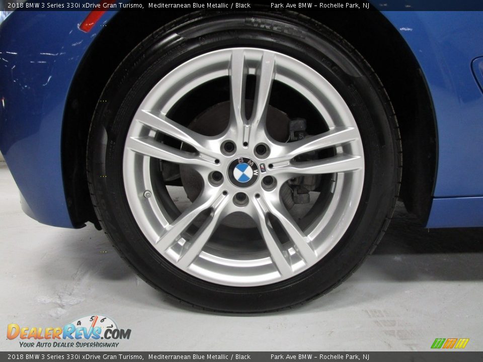 2018 BMW 3 Series 330i xDrive Gran Turismo Mediterranean Blue Metallic / Black Photo #31