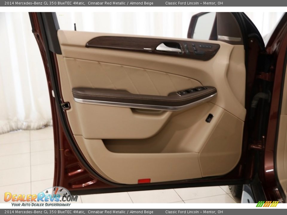 2014 Mercedes-Benz GL 350 BlueTEC 4Matic Cinnabar Red Metallic / Almond Beige Photo #4