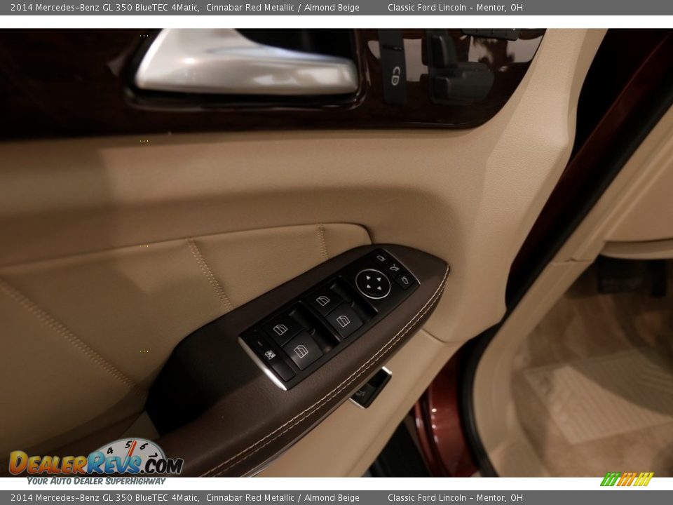 2014 Mercedes-Benz GL 350 BlueTEC 4Matic Cinnabar Red Metallic / Almond Beige Photo #5