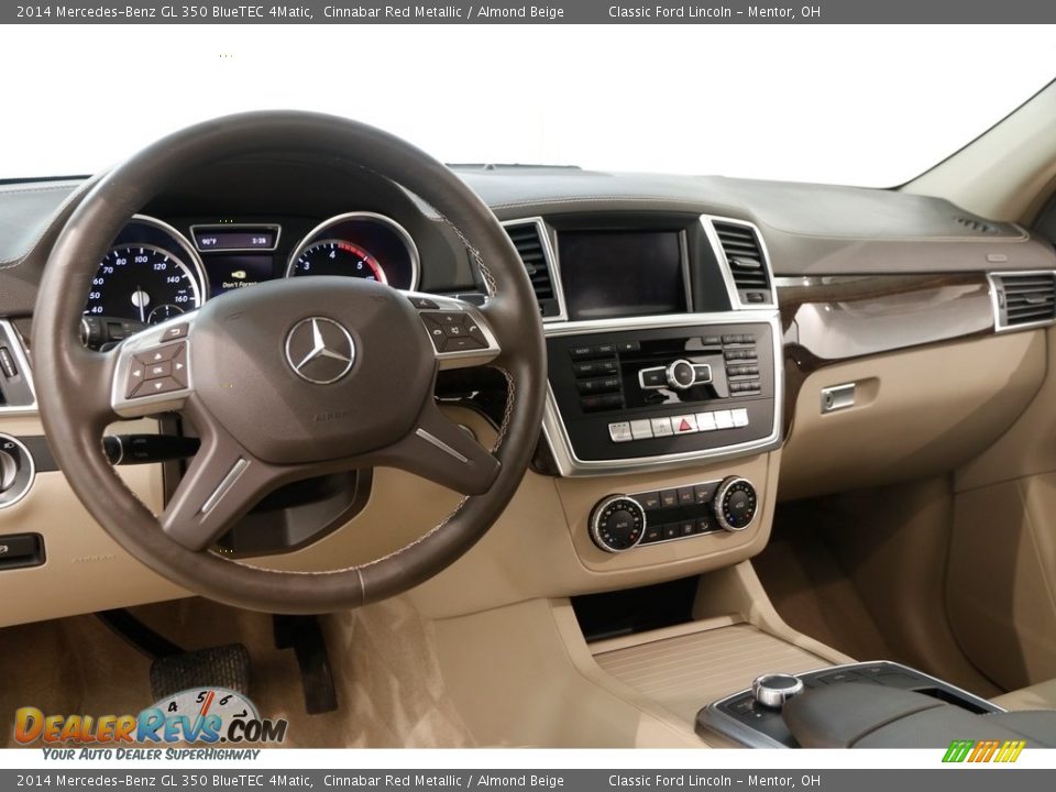 2014 Mercedes-Benz GL 350 BlueTEC 4Matic Cinnabar Red Metallic / Almond Beige Photo #7