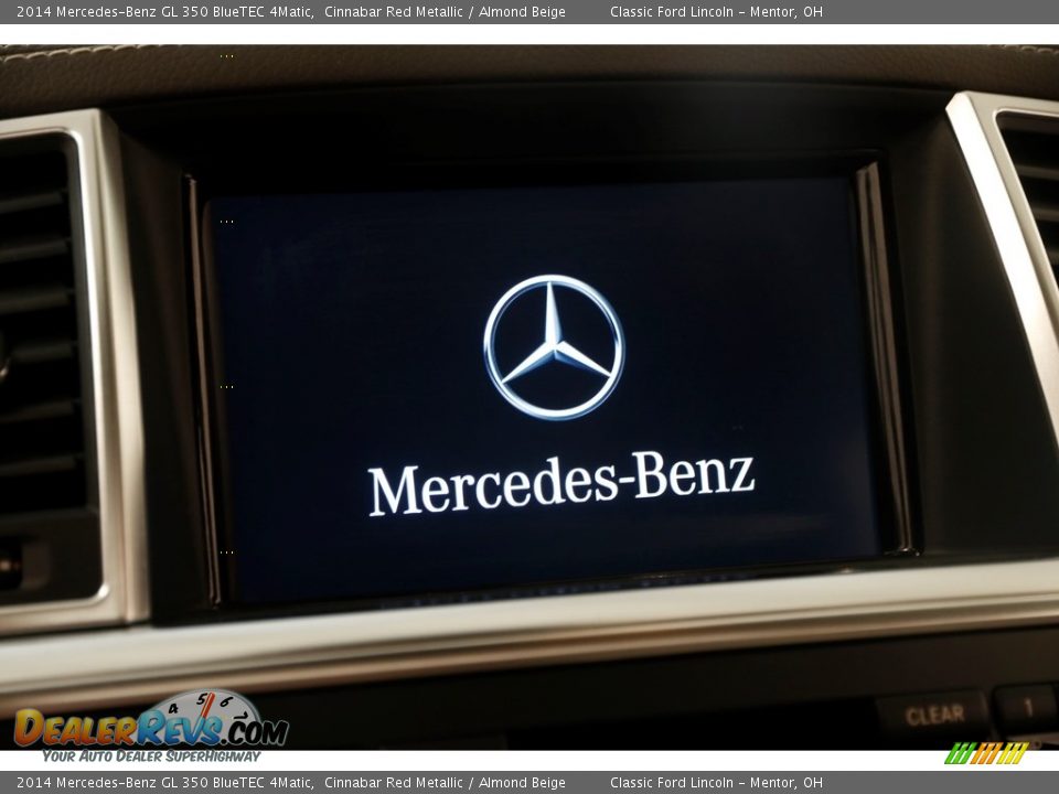 2014 Mercedes-Benz GL 350 BlueTEC 4Matic Cinnabar Red Metallic / Almond Beige Photo #11