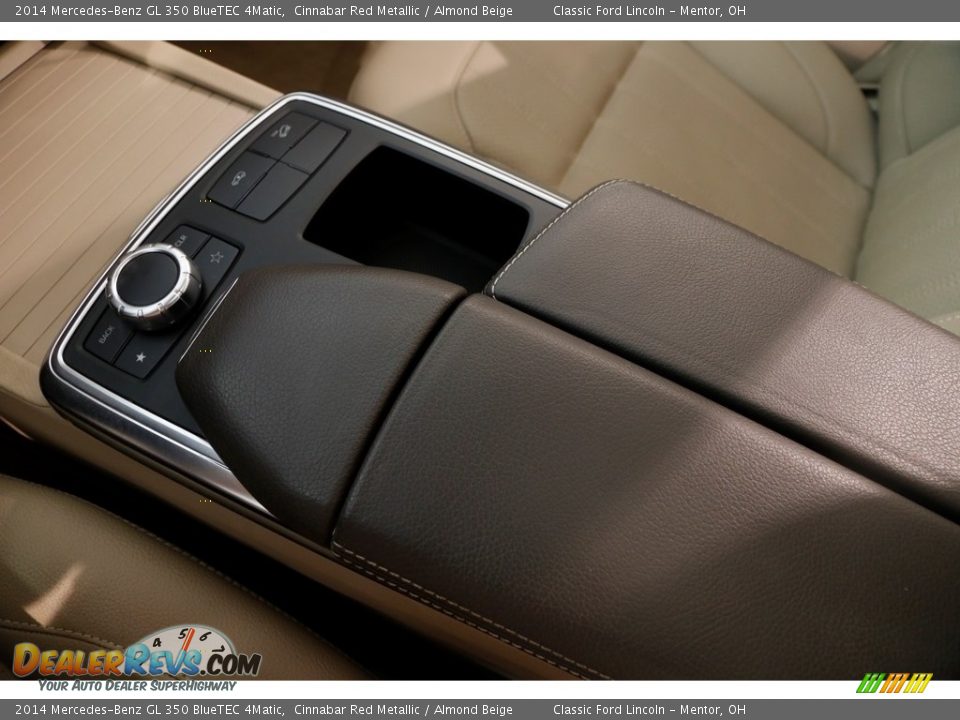 2014 Mercedes-Benz GL 350 BlueTEC 4Matic Cinnabar Red Metallic / Almond Beige Photo #18