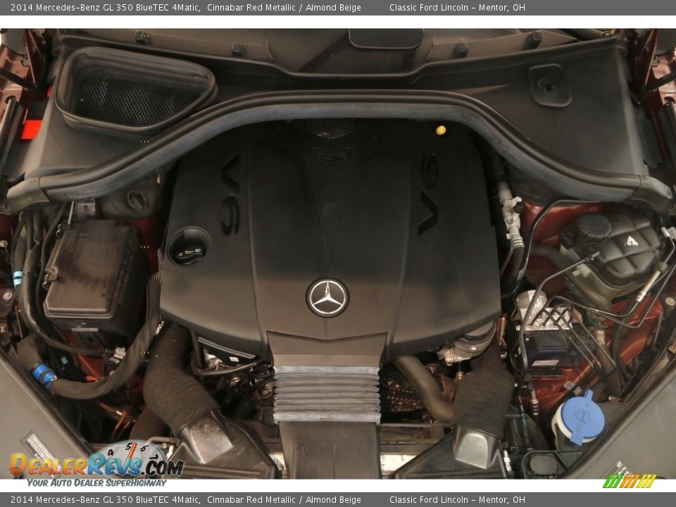 2014 Mercedes-Benz GL 350 BlueTEC 4Matic Cinnabar Red Metallic / Almond Beige Photo #23