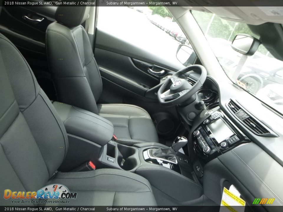 2018 Nissan Rogue SL AWD Gun Metallic / Charcoal Photo #10