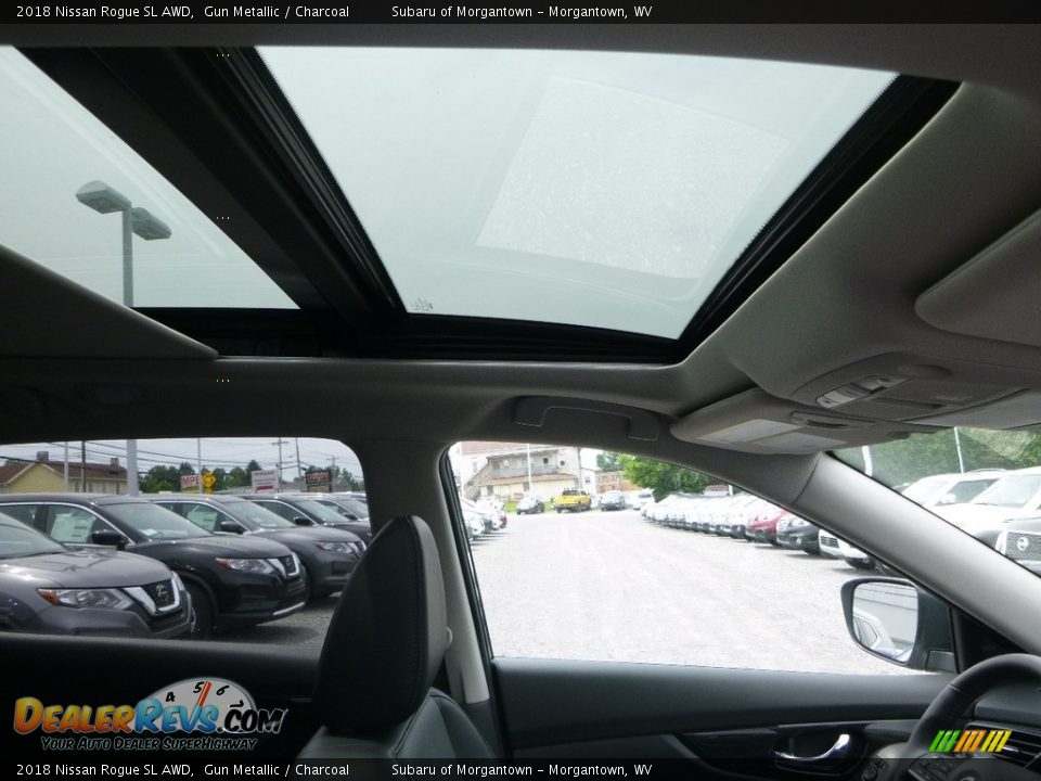2018 Nissan Rogue SL AWD Gun Metallic / Charcoal Photo #12