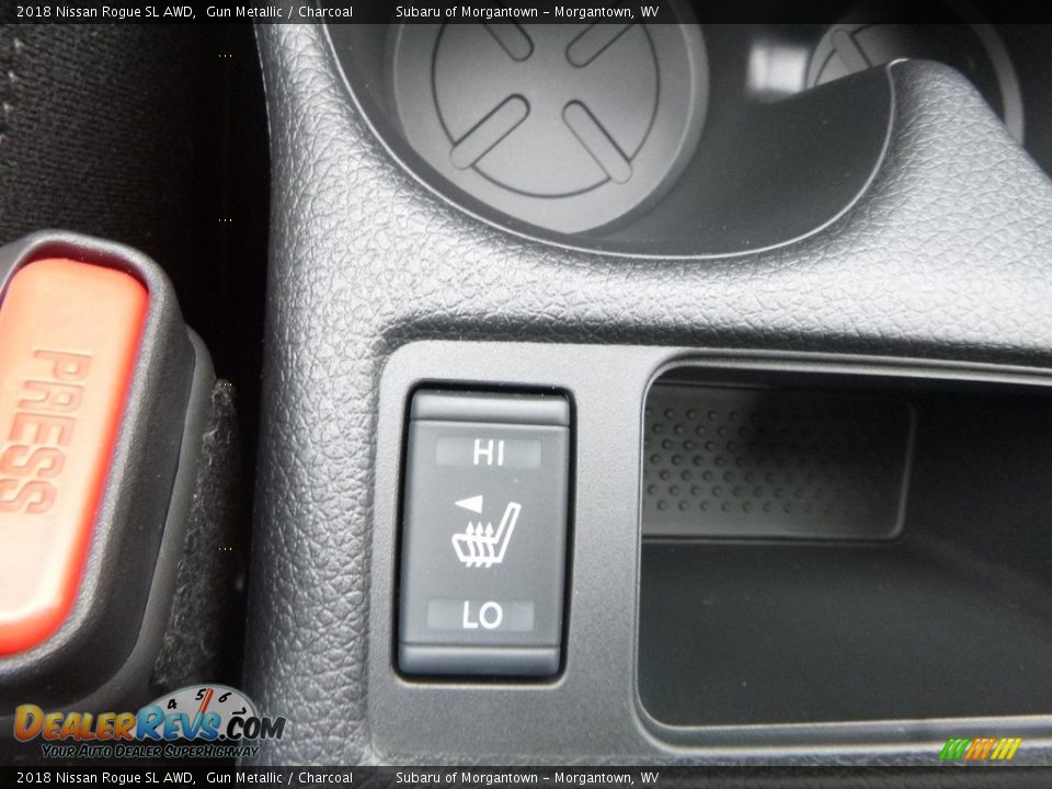 2018 Nissan Rogue SL AWD Gun Metallic / Charcoal Photo #20