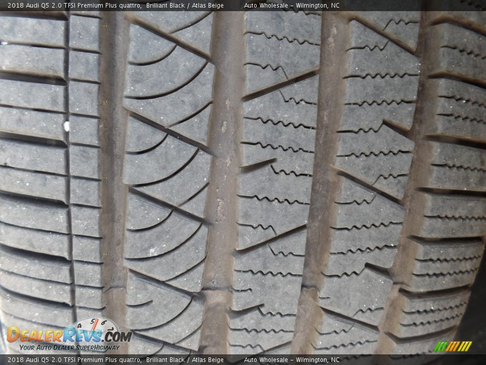 2018 Audi Q5 2.0 TFSI Premium Plus quattro Brilliant Black / Atlas Beige Photo #9