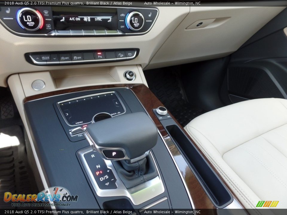 2018 Audi Q5 2.0 TFSI Premium Plus quattro Brilliant Black / Atlas Beige Photo #18
