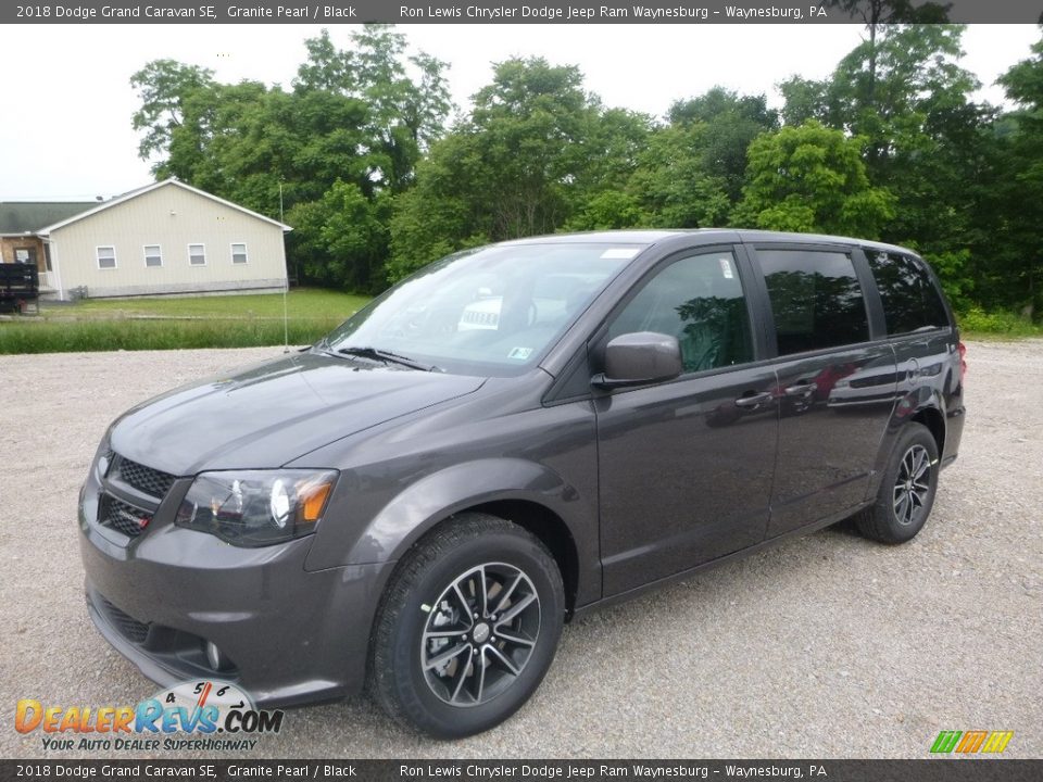 2018 Dodge Grand Caravan SE Granite Pearl / Black Photo #1