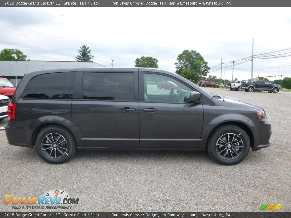 2018 Dodge Grand Caravan SE Granite Pearl / Black Photo #6