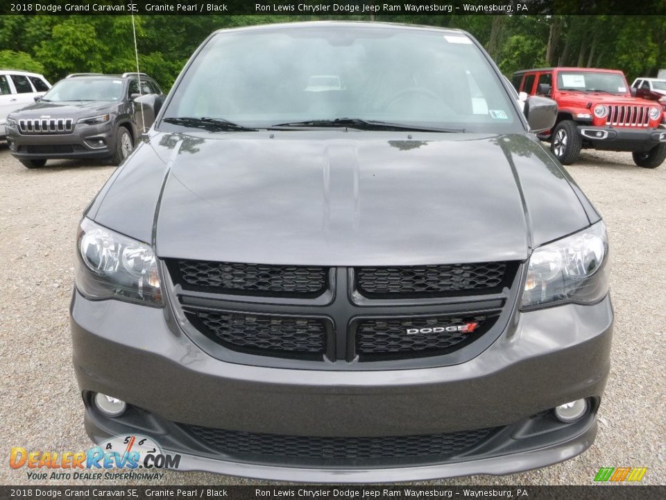 2018 Dodge Grand Caravan SE Granite Pearl / Black Photo #8
