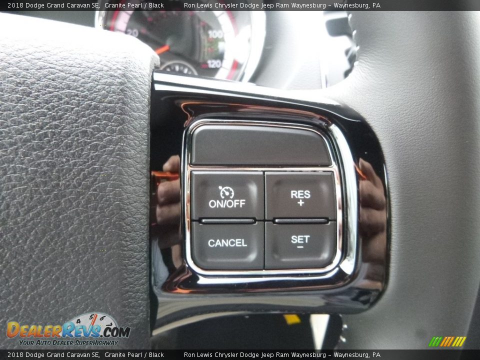 2018 Dodge Grand Caravan SE Granite Pearl / Black Photo #19