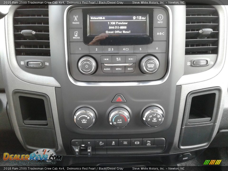 2018 Ram 2500 Tradesman Crew Cab 4x4 Delmonico Red Pearl / Black/Diesel Gray Photo #18
