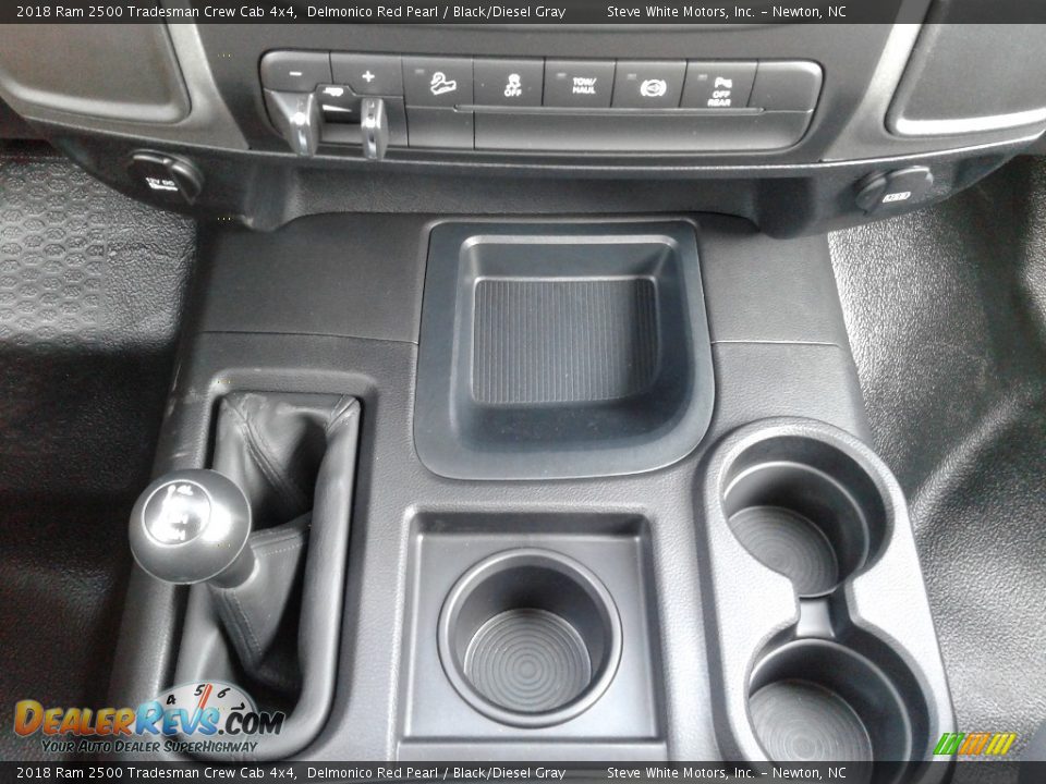 2018 Ram 2500 Tradesman Crew Cab 4x4 Delmonico Red Pearl / Black/Diesel Gray Photo #21
