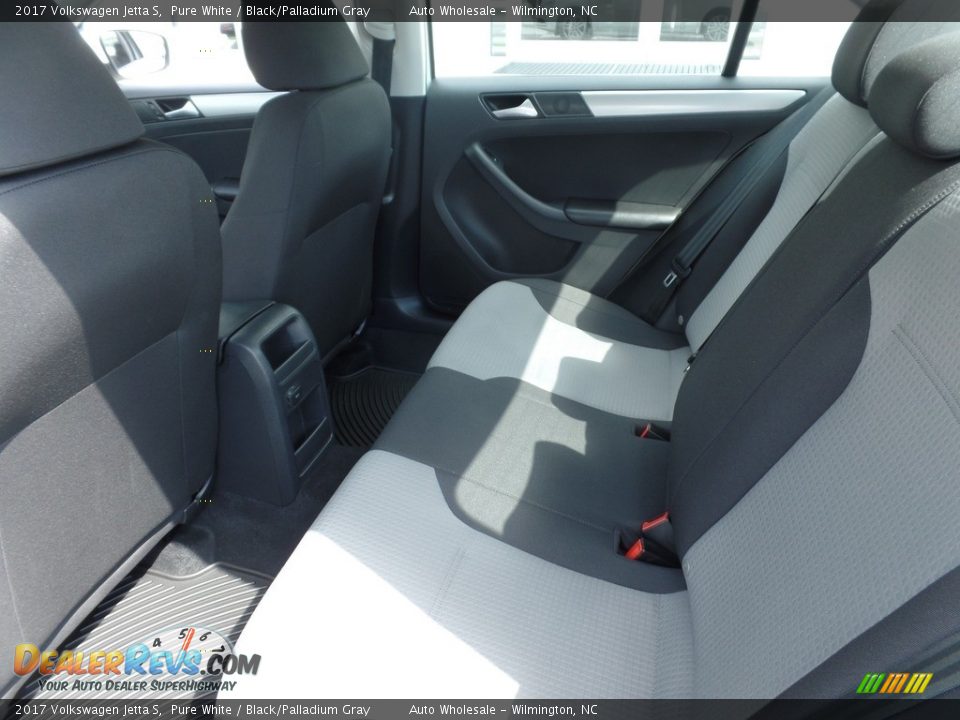 2017 Volkswagen Jetta S Pure White / Black/Palladium Gray Photo #12