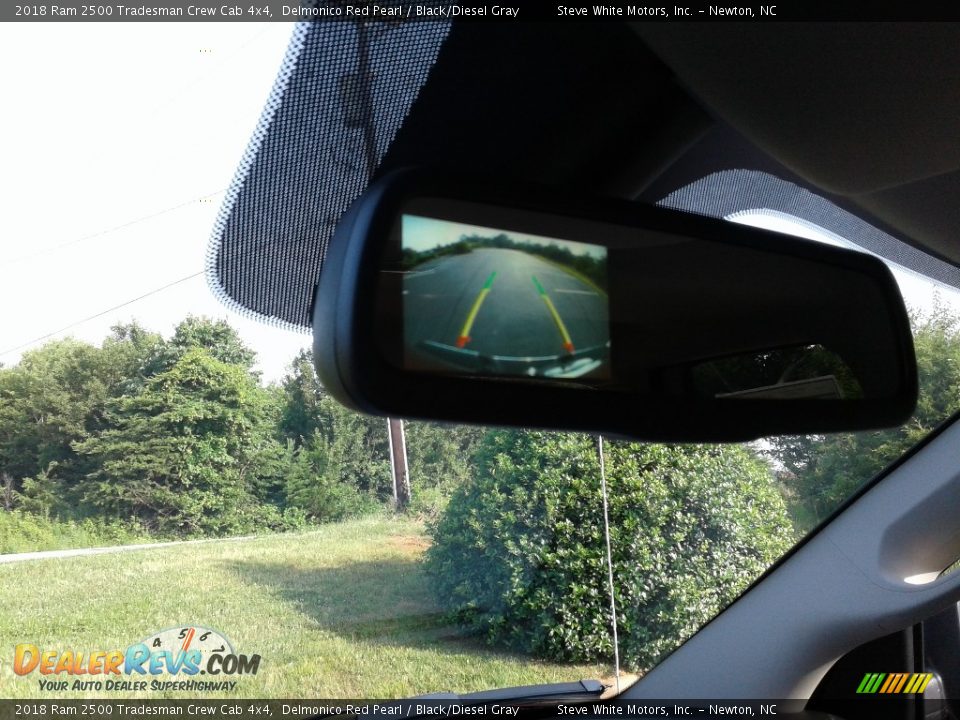 2018 Ram 2500 Tradesman Crew Cab 4x4 Delmonico Red Pearl / Black/Diesel Gray Photo #22