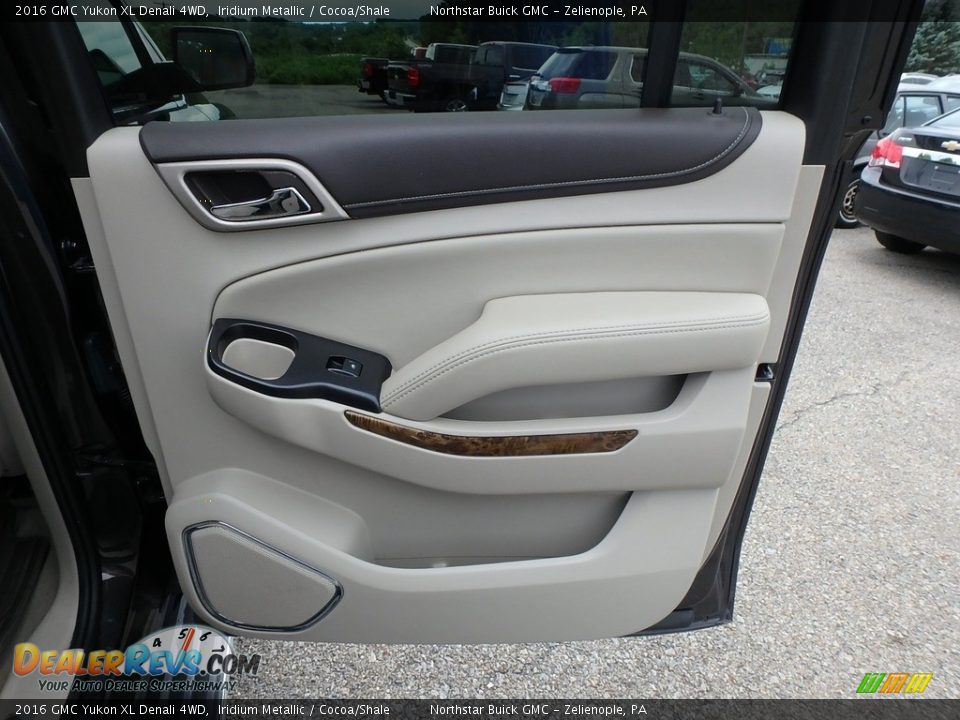 2016 GMC Yukon XL Denali 4WD Iridium Metallic / Cocoa/Shale Photo #8