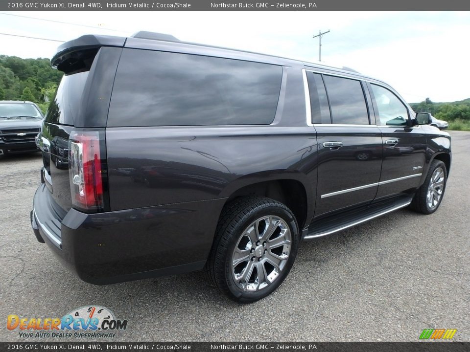 2016 GMC Yukon XL Denali 4WD Iridium Metallic / Cocoa/Shale Photo #9