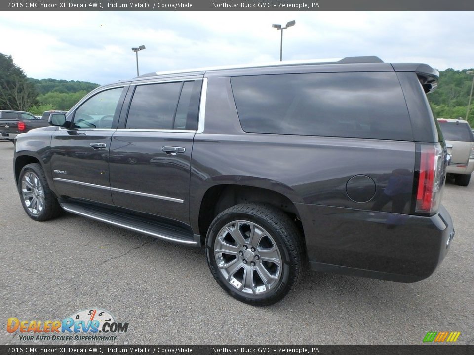 2016 GMC Yukon XL Denali 4WD Iridium Metallic / Cocoa/Shale Photo #12