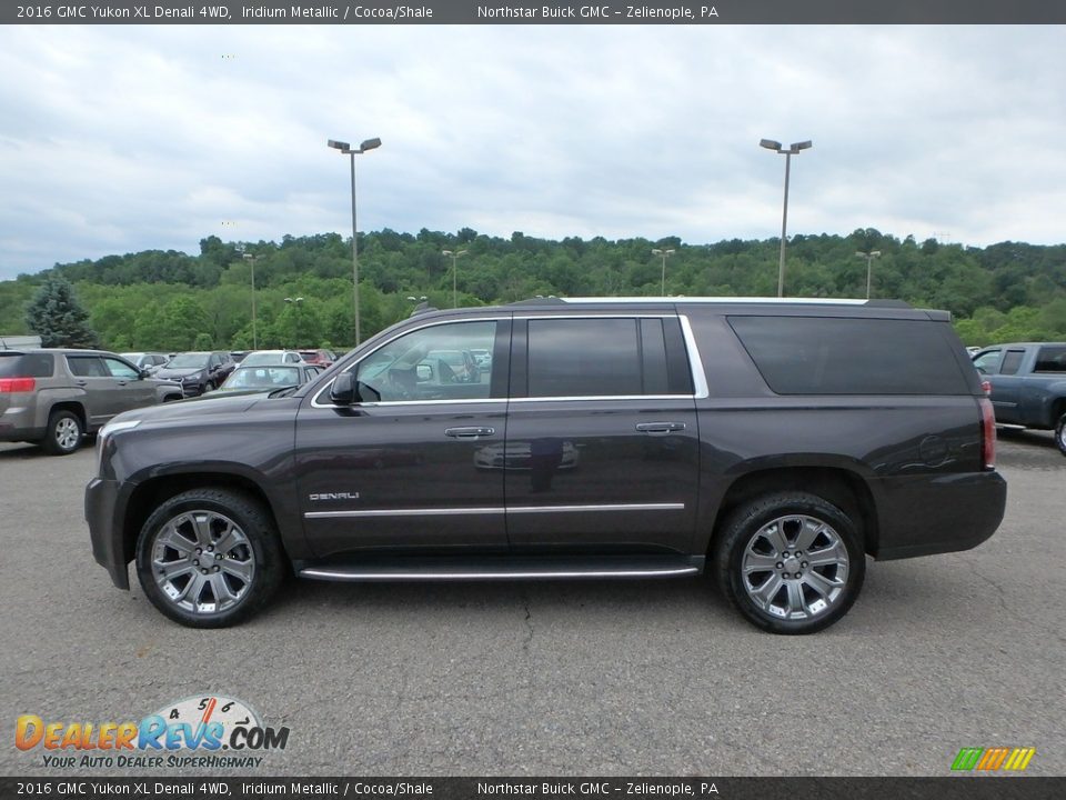 2016 GMC Yukon XL Denali 4WD Iridium Metallic / Cocoa/Shale Photo #13