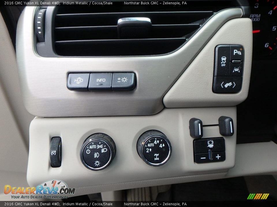 2016 GMC Yukon XL Denali 4WD Iridium Metallic / Cocoa/Shale Photo #21
