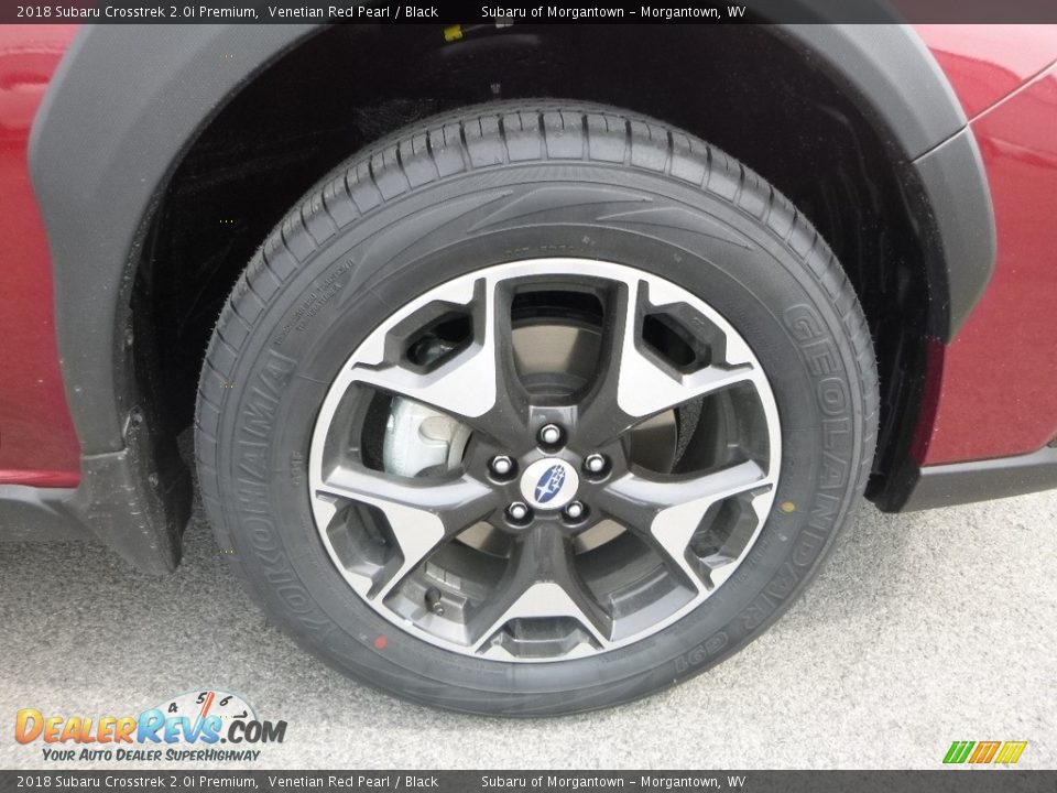 2018 Subaru Crosstrek 2.0i Premium Venetian Red Pearl / Black Photo #2