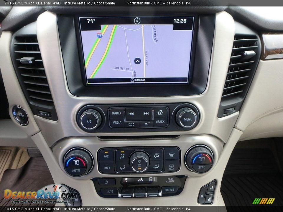 2016 GMC Yukon XL Denali 4WD Iridium Metallic / Cocoa/Shale Photo #28