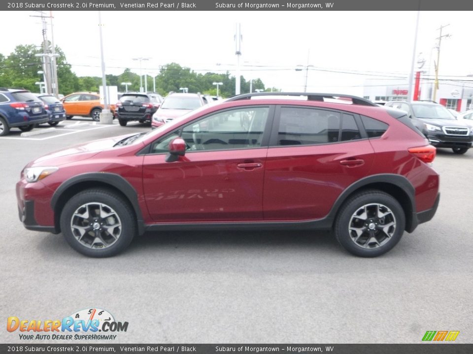2018 Subaru Crosstrek 2.0i Premium Venetian Red Pearl / Black Photo #7