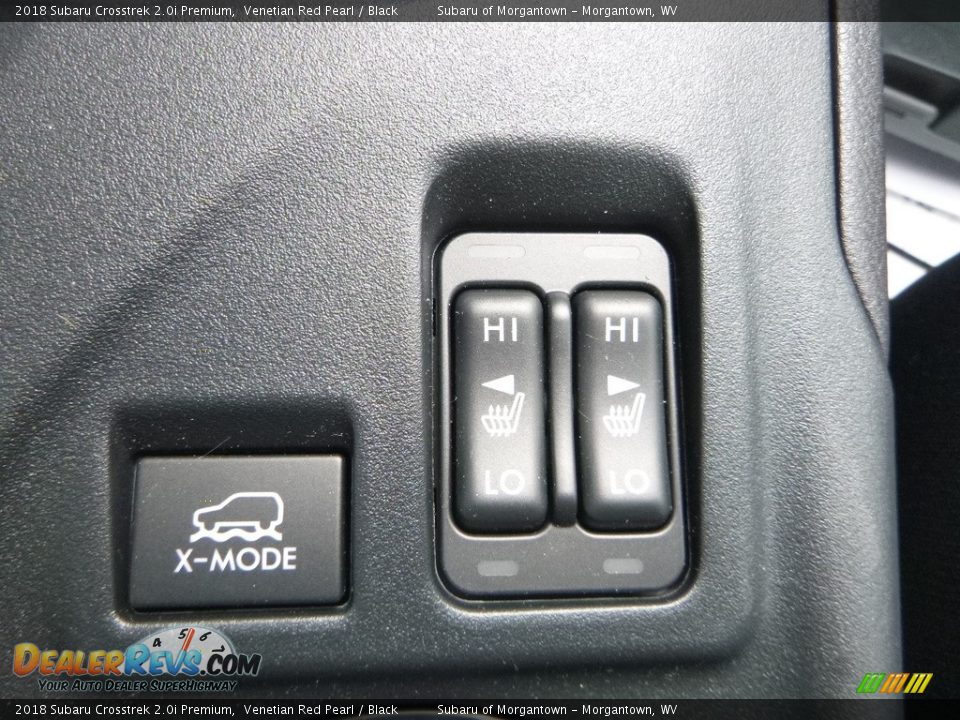 2018 Subaru Crosstrek 2.0i Premium Venetian Red Pearl / Black Photo #19