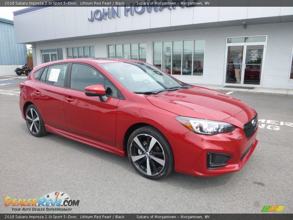 2018 Subaru Impreza 2.0i Sport 5-Door Lithium Red Pearl / Black Photo #1