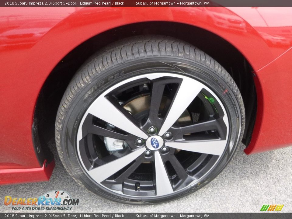 2018 Subaru Impreza 2.0i Sport 5-Door Lithium Red Pearl / Black Photo #2