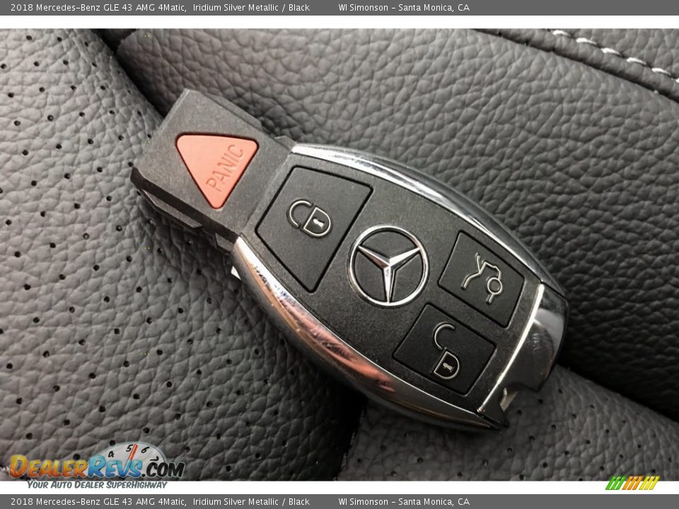 2018 Mercedes-Benz GLE 43 AMG 4Matic Iridium Silver Metallic / Black Photo #11