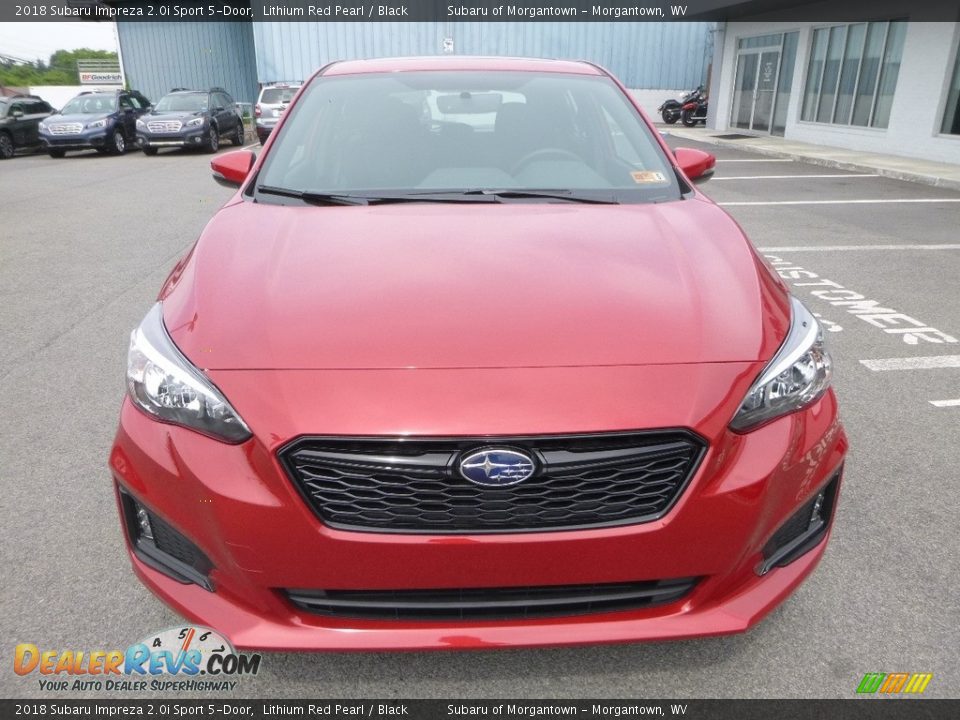 2018 Subaru Impreza 2.0i Sport 5-Door Lithium Red Pearl / Black Photo #9
