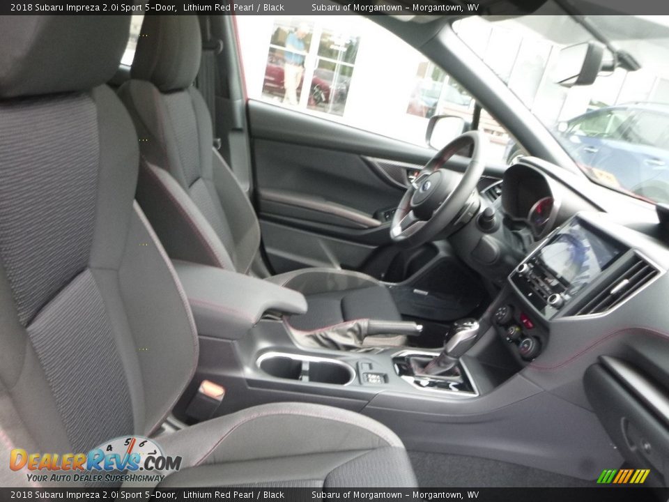 2018 Subaru Impreza 2.0i Sport 5-Door Lithium Red Pearl / Black Photo #10