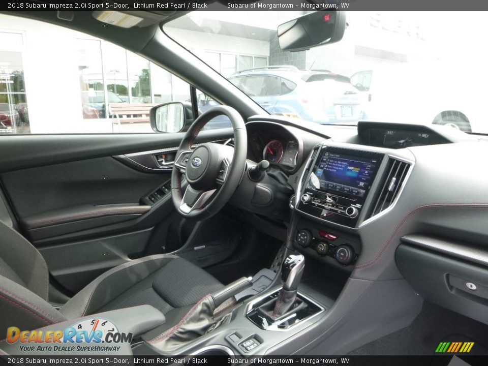2018 Subaru Impreza 2.0i Sport 5-Door Lithium Red Pearl / Black Photo #11
