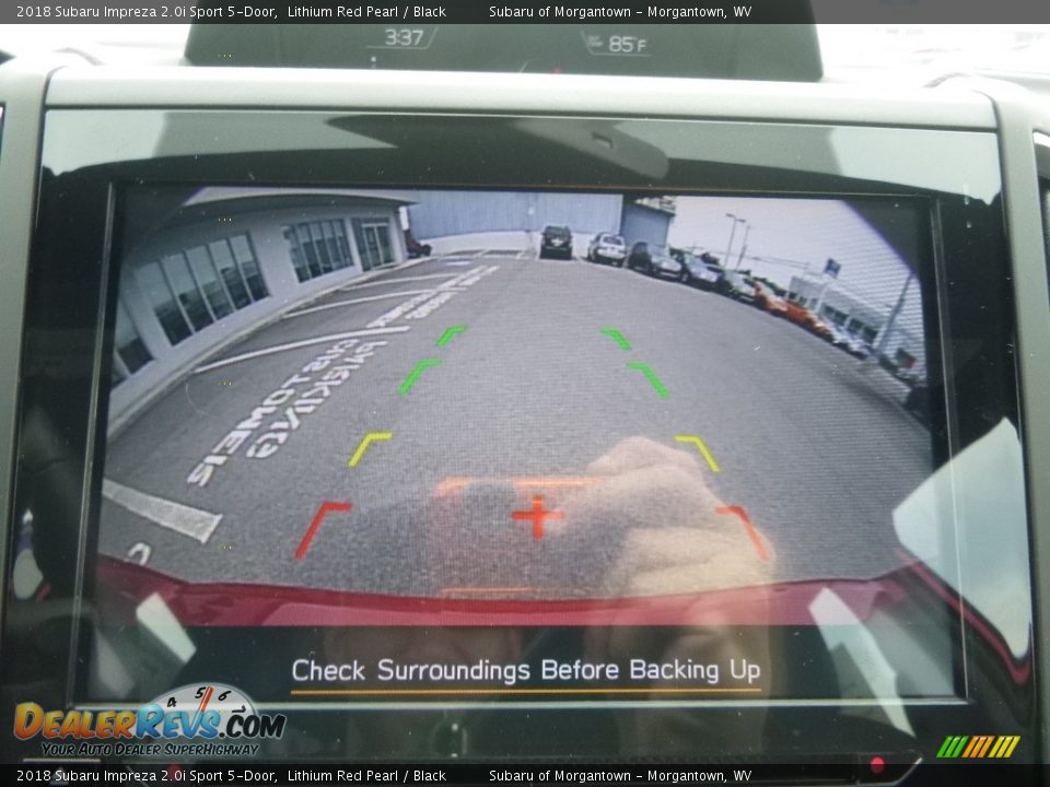 2018 Subaru Impreza 2.0i Sport 5-Door Lithium Red Pearl / Black Photo #17