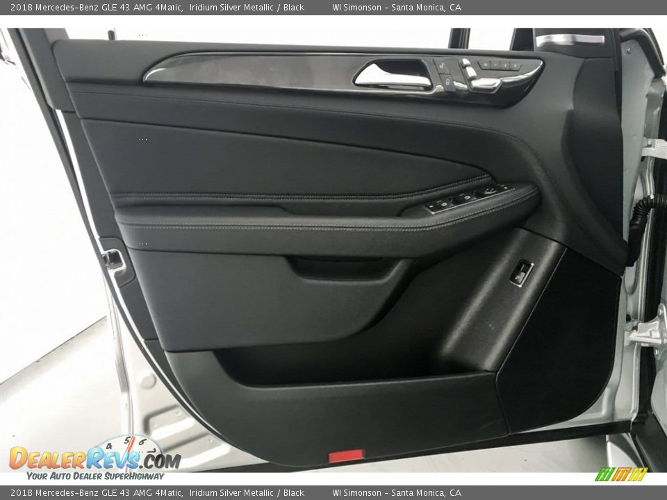 2018 Mercedes-Benz GLE 43 AMG 4Matic Iridium Silver Metallic / Black Photo #24